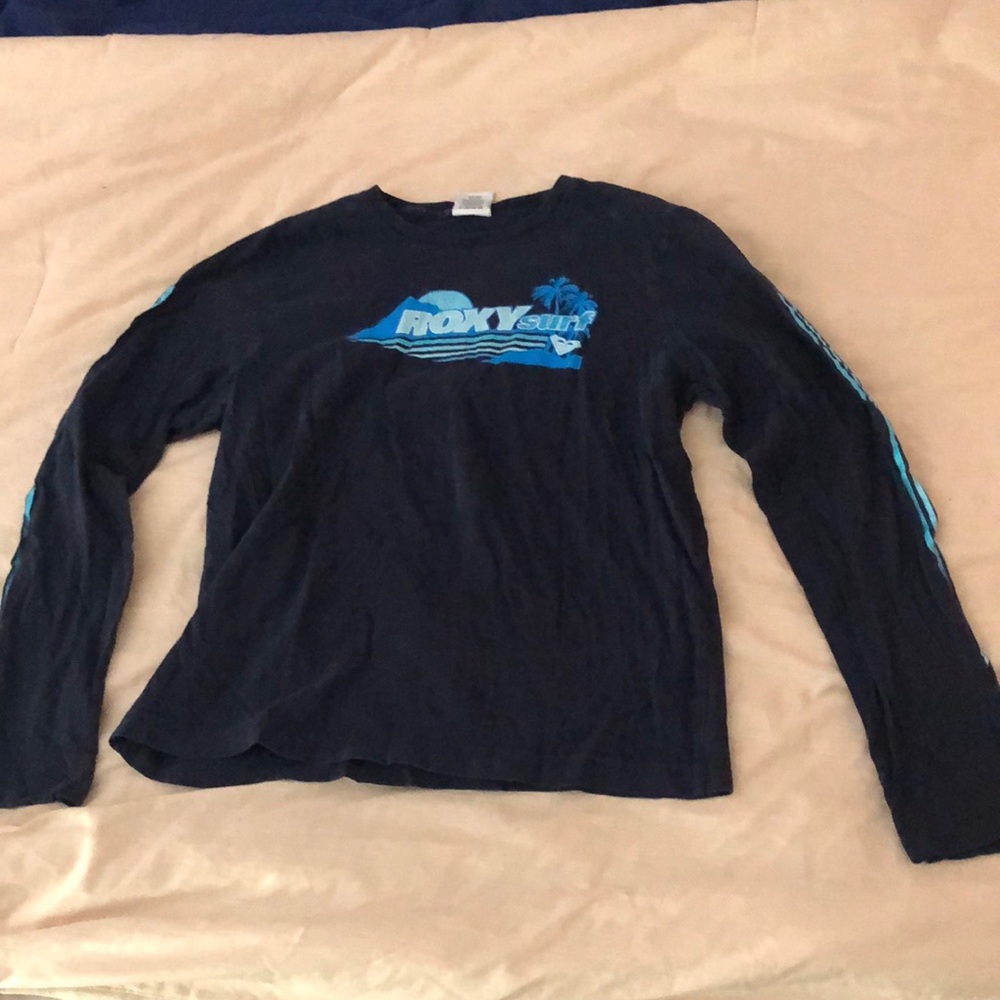 Roxy Navy long sleeve shirt